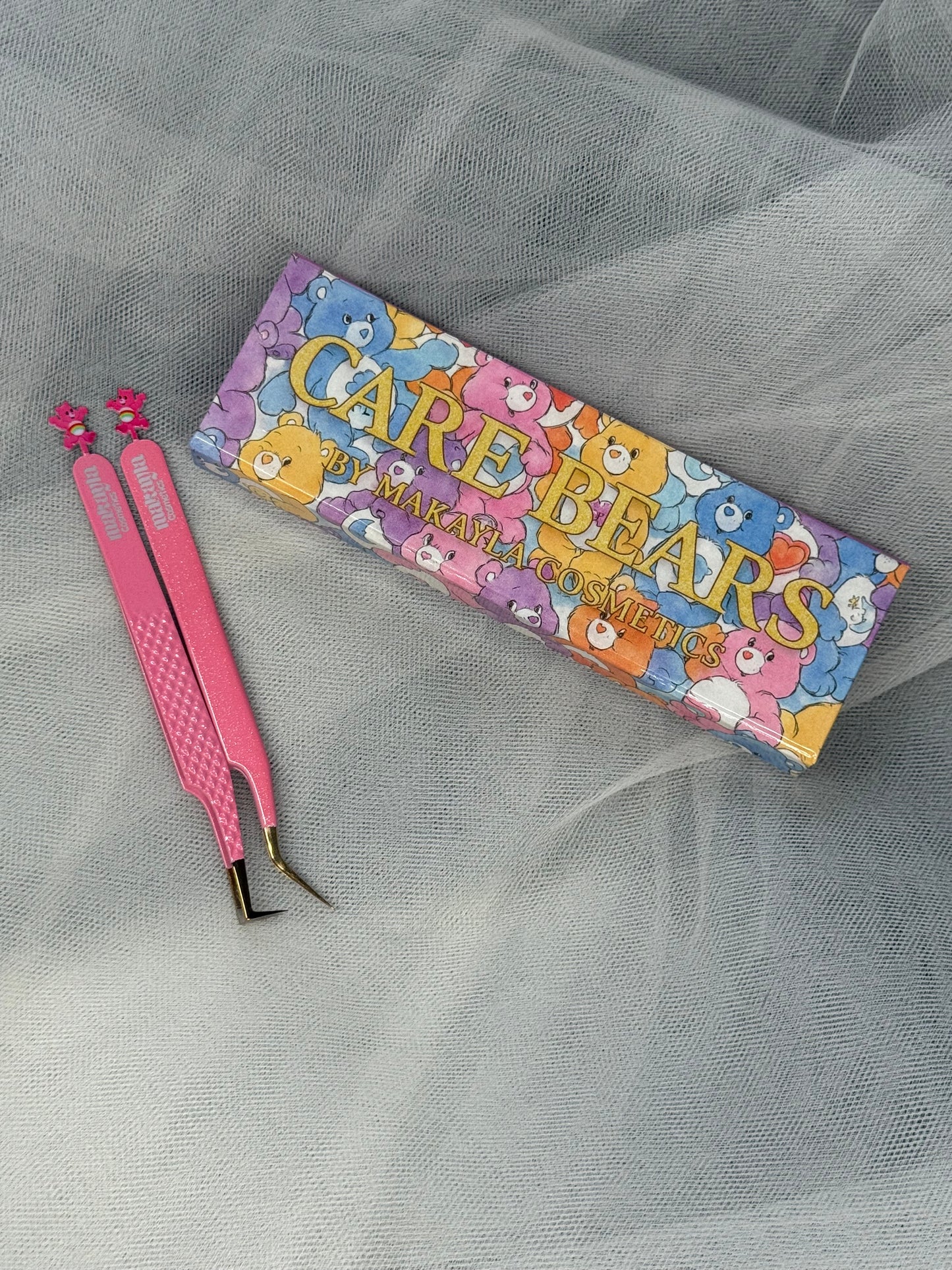 FIBER TIP Cheer Bear duo tweezers