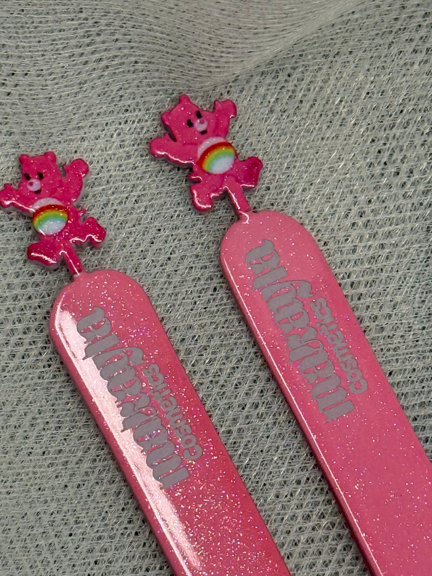 Cheer Bear tweezer & tile duo