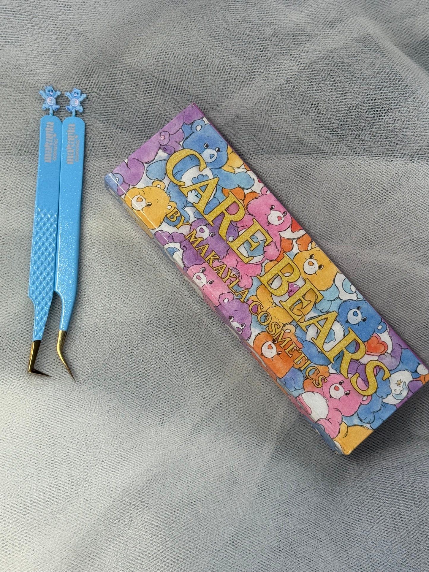 FIBER TIP Bedtime Bear duo tweezers