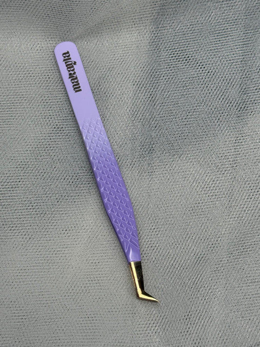 FIBER TIP Golden Grip single tweezers