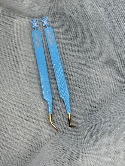 FIBER TIP Bedtime Bear duo tweezers